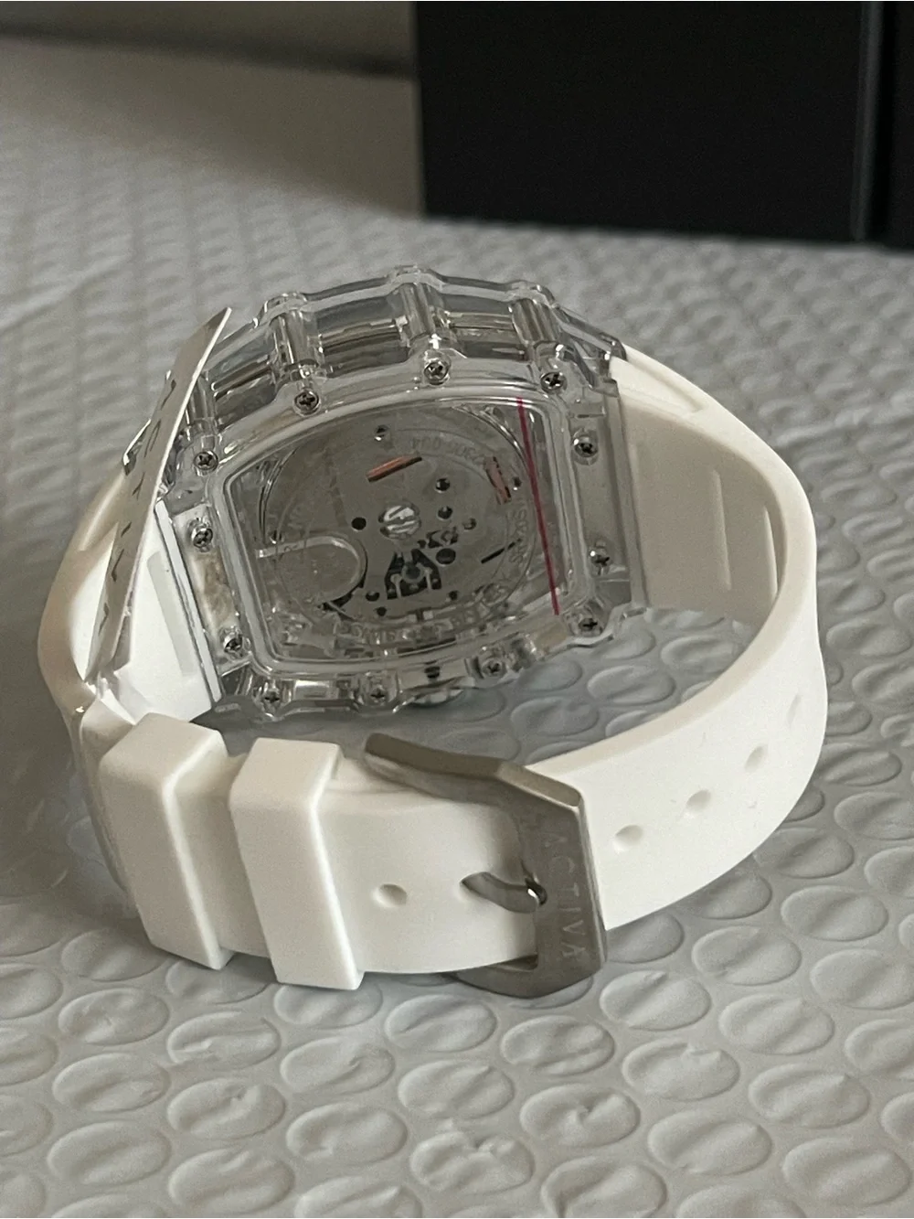 Activa Fury X Invicta Men's Watch w/ Skeleton Dial - 44.3mm, White (ACW2305-004)